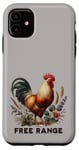 iPhone 11 Free Range Kids Farm Field Trip Chicken Lover Gift for Feral Case