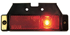 Posisjon Lys LED Rød 12-24V