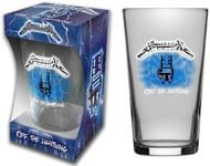 Metallica Glass Ride The Lightning Beer Glass Long Drink Glass XL Drinking Glass Pint Glass