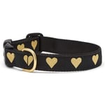 Up Country Hog-C-Xs Heart Of Gold Dog Collar Xs Narrow (5/8 Inches)