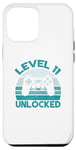iPhone 14 Pro Max Level 11 Unlocked Video Game 11th Birthday Gamer Boys Case