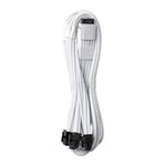 CableMod E-Series Pro White Sleeved 12VHPWR StealthSense PCI-e Cable f