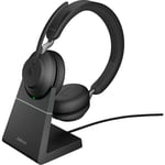 JABRA Evolve2 65 MS m/stand USB & Mobil