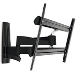 Vogel's WALL 3350 full-motion TV wall bracket for 40-65 inch TVs, max. 99 lbs (45 kg), swivels up to 120º, tiltable, TV wall mount, max. VESA 600x400, Universal compatibility, Black
