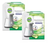 See notes 2 x Dettol No Touch Hand Wash System Soap Dispenser Refill 250ml uk