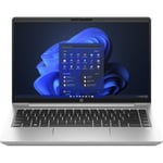 HP ProBook 445 G10 14" bærbar computer, Win 11 Pro, sølv (817P1EA)