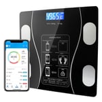 180KG Bathroom Weight Digital Scales Smart Body Fat BMI Bluetooth Body Weighing