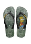 Havaianas Unisex Kids' Simpsons Flip Flops, ICE GREY, 8/9 UK Child