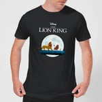 Disney Lion King Hakuna Matata Walk Men's T-Shirt - Black - 4XL