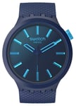 Swatch SB05N113 INDIGO GLOW (47mm) Blue Dial / Blue Bio- Watch