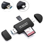 Minneskortläsare med USB 3.0 / USB Typ C