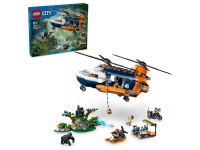 LEGO City 60437 Jungleeventyr – helikopter og ekspeditionsbase