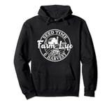 Farm Life Seed Time And Harvest Crop Groing Tractor Driving Pullover Hoodie