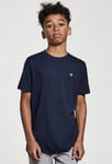 Lyle And Scott Boys Classic Short Sleeve T Shirt Top Navy Blue Age 14-15 Years