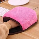 Winter Usb Hand Warmer Mouse Pad Heated Laptop Ga A Pink