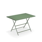 EMU - Arc en Ciel Folding Table 110 cm, Military Green