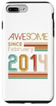 iPhone 7 Plus/8 Plus 11 Years Old Awesome Since February 2014 11th Birthday Case