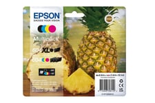 Epson 604/604XL Multipack - 4-pack - XL (svart) + standardkapacitet - svart, gul, cyan, magenta - original - bläckpatron
