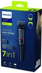 Philips 7-in-1 All-In-One Trimmer, Series 3000 Grooming Kit for Beard & Hair