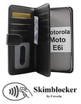 Skimblocker XL Wallet Motorola Moto E6i (Svart)