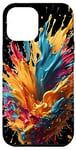 Coque pour iPhone 13 Pro Max Éclatement de couleur: toile créative