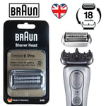 Braun Series 9 Pro Electric Shaver Head, replacement shaving part compatible 94M