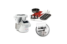 Robot cuiseur Moulinex i Companion XL YY5264FG avec accessoires pâtisserie