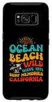 Coque pour Galaxy S8 Ocean Beach Wild Wave 1971 Surf Memories Surf Lover
