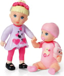 BABY born Minis Double Pack 1 Doll - 4inch/11cm