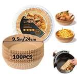 Air Fryer Liners, 9.5 Inch Large Air Fryer Disposable Paper Liners, Parchment