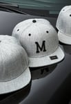 Urban Classics Snapbackkeps med bokstav (Ljusgrå/vuxen,S)