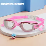 Adjustable Anti Fog Swimming Goggles Uv Glasses Earbuds For Adult Kids