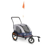 HAFENBANDE Sykkeltilhenger Cabby M inkl. 2 koblinger - L 125 x B 67 x H 105 cm / maks 25 kg