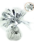 Ballongvikt i Folie med Fästring - Silverfärgad