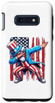 Galaxy S10e Dabbing Uncle Sam 4th of July Dab Dance American Flag Case