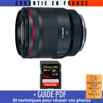 Canon RF 50mm f/1.2L USM + 1 SanDisk 64GB Extreme PRO UHS-II 300 MB/s + Guide PDF '20 TECHNIQUES POUR RÉUSSIR VOS PHOTOS