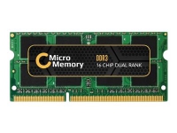 CoreParts - DDR3 - modul - 2 GB - SO DIMM 204-pin - 1066 MHz / PC3-8500 - ej buffrad - icke ECC - för Fujitsu LIFEBOOK A530, AH530