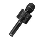 Karaoke Mikrofon med Högtalare och Bluetooth -  Svart (Färg: Svart)