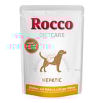 Rocco Diet Care Hepatic Kyckling med havremjöl och keso portionspåse 300 g - Ekonomipack: 24 x 300 g