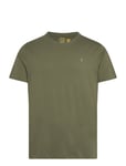 Polo Ralph Lauren Custom Slim Fit Jersey Crewneck T-Shirt Khaki Green