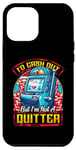 iPhone 12 Pro Max Funny Slot Machine Winner Shirt Casino Vegas Not a Quitter Case