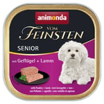 Animonda Vom Feinsten Senior 6 x 150 g - Fjäderfä & lamm