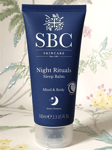 SBC Night Rituals Sleep Balm For Hand & Body Sleep Aid Lavender Vetiver 100ml