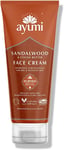 Ayumi Sandalwood & Cocoa Butter Face Cream, with Organic Aloe Vera for Soft Skin