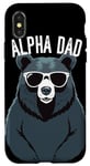 Coque pour iPhone X/XS Alpha Dad - Design amusant pour les papas fiers