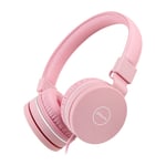 PICUN - Hörlurar för barn Max 85db med microfon & kabel 3.5mm Pink