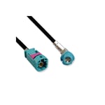 CAS HSD videokabel , 1 meter HSD (m) <-> HSD (f) vinklet