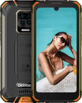 Rugged Smartphone,DOOGEE S59 10050mAh Big Battery Fast Charge,4GB+64GB SIM Free Phones Unlocked,16MP Triple Camera, 5.71 inch Dewdrop Full Screen Smartphone,Orange