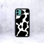 Cow Print Animal Pattern Rubber Phone Case/Cover Compatible with iPhone 7 Plus / 8 Plus Cow