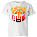Transformers Autobot Symbol Kids' T-Shirt - White - 3-4 Years